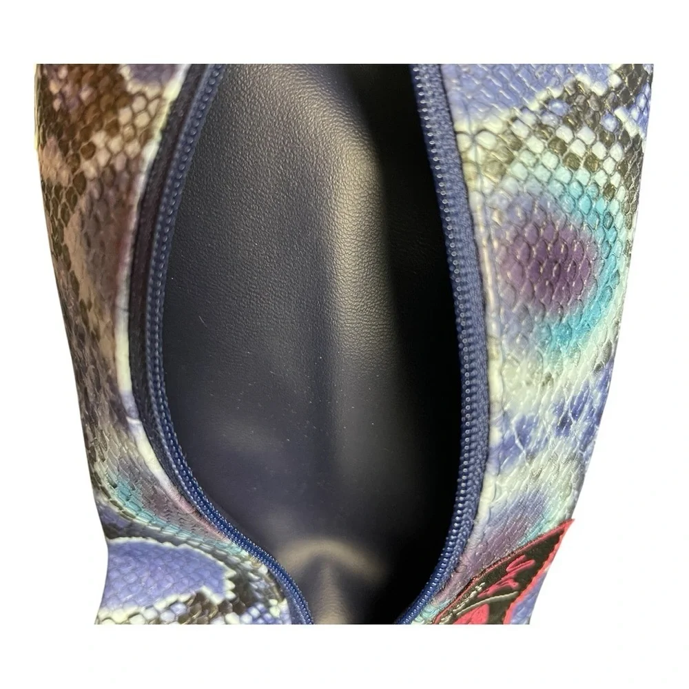 Stylish Makeup Junkie Bag – Snake Print